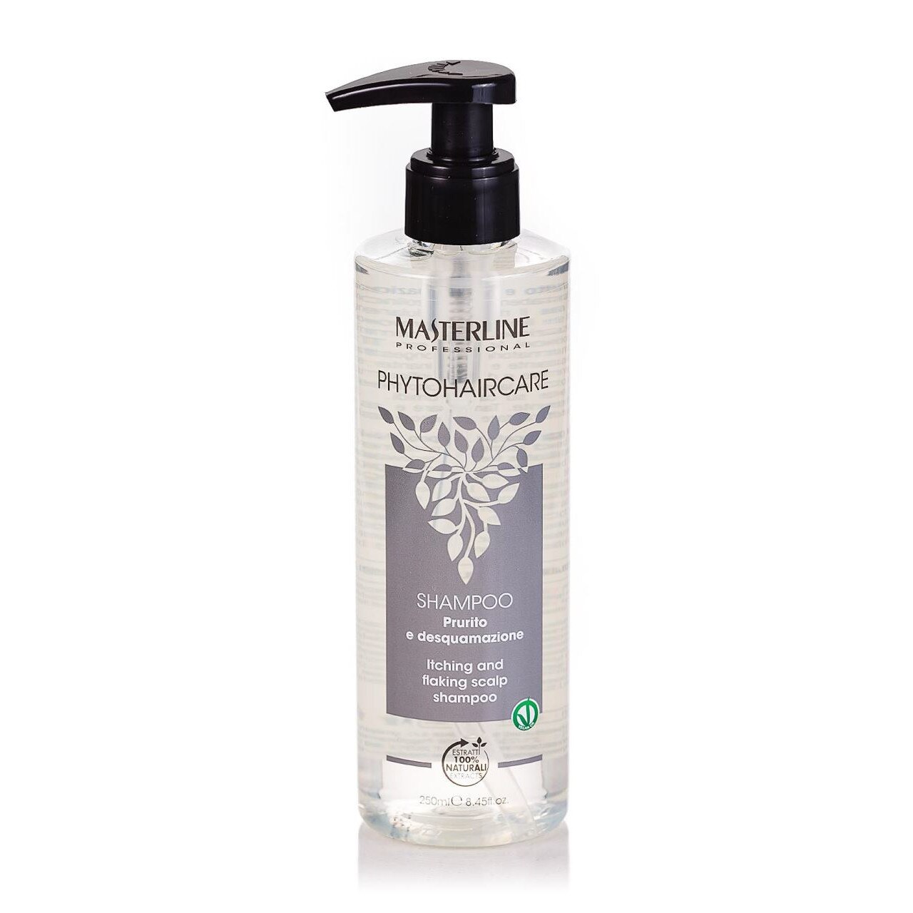 Sampon scalp sensibil prurit, dermatita Vegan OK, Masterline 250ml, made in Italy